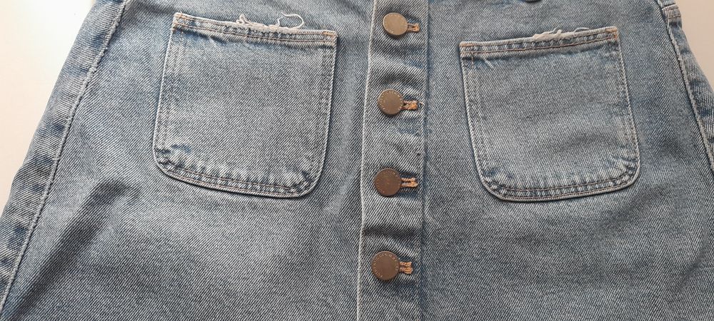 Saia de ganga botões