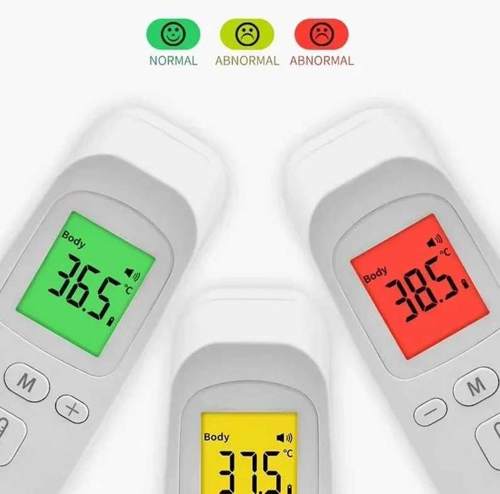 Bezdotykowy termometr PHICON – pomiar na podczerwień z LCD
