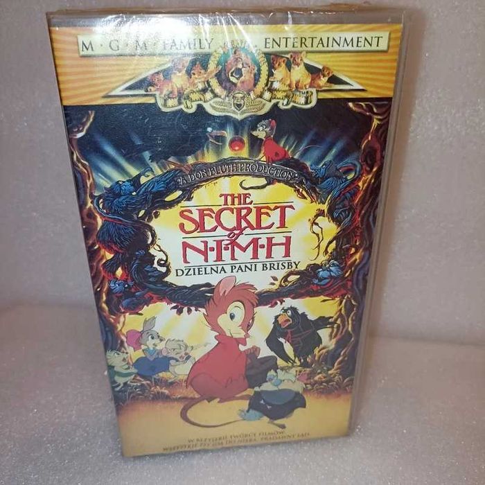 Kaseta Dzielna Pani Brisby VHS Unikat NOWA