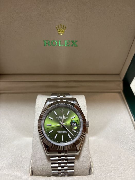 Rolex DateJust verde