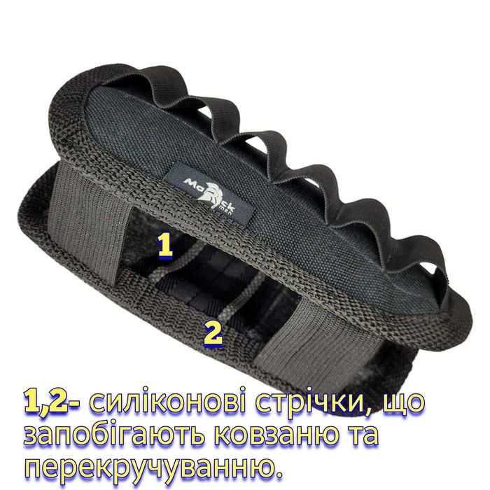 Патронташ Marck-men на приклад на 6 патронів .12К/16К/20К  для