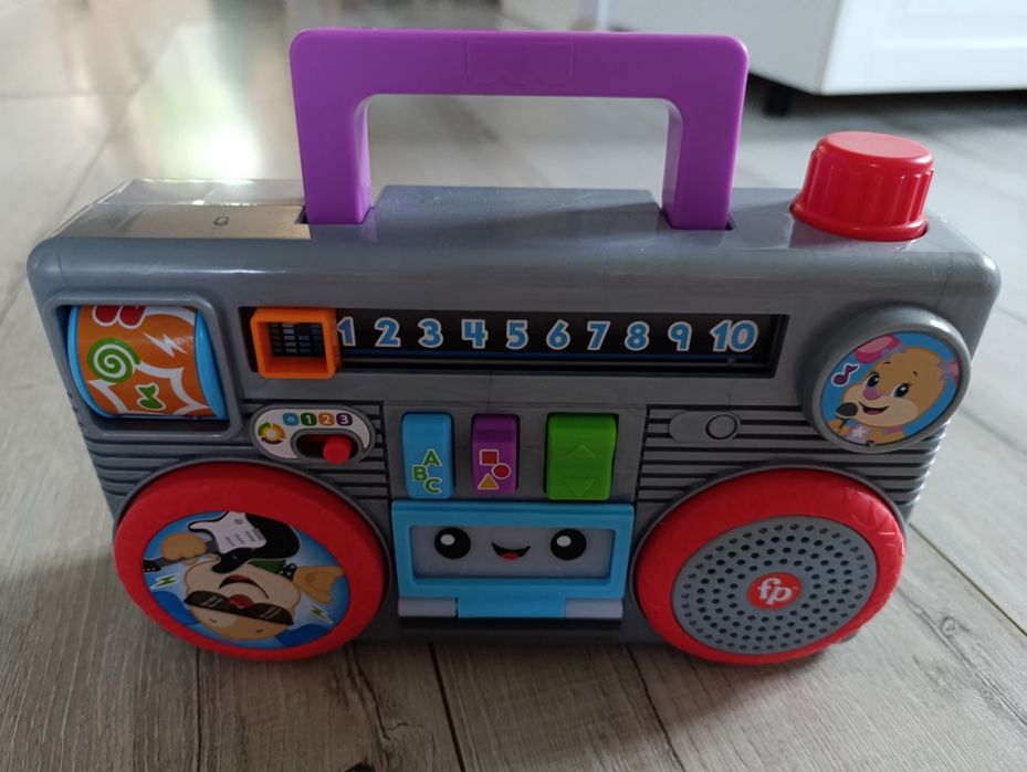 Fisher-Price Radiomagnetofon Szczeniaczka zabawka edukacyjna