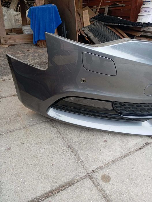 Zderzak Audi A5 8T lift, LX7R, Spryski, PDC, Halogeny, kompletny, oryginał.