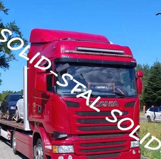 Orurowanie GÓRNE / POD LEDBAR Scania R P G Highline Stal nierdzewna