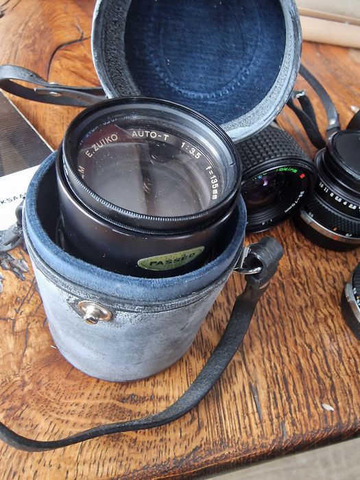 Aparat Olympus OM-2 zestaw