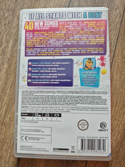 Just dance 2019 Nintendo Switch