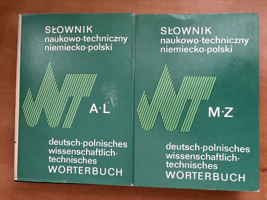 Słownik naukowo-techniczny niemiecko-polski, 2 tomy