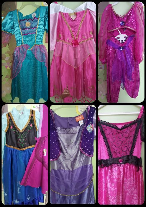 Платье Барби, монстр хай, Аврора,Анна, шимер и шайн