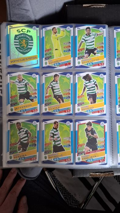 Karty Sporting
2016/17
Topps Match Attax 
Uefa Champions League