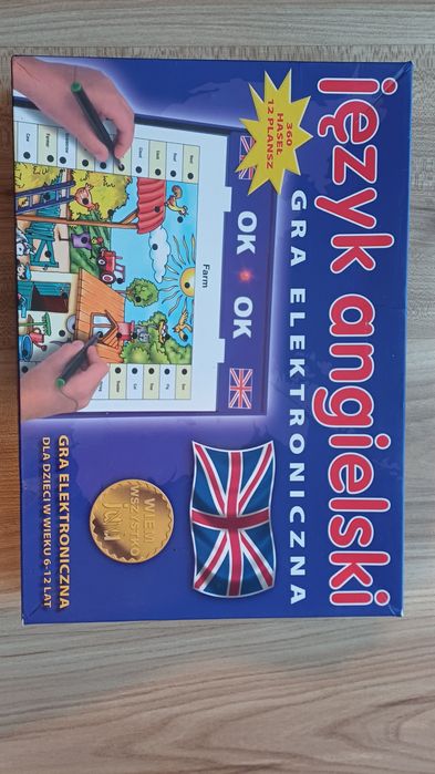 Język angielski gra elektroniczna 6-12 lat