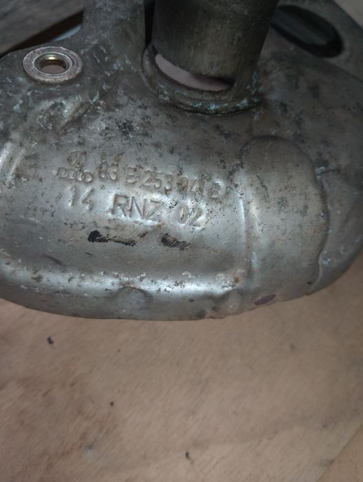 Proteção térmica escape VW polo 9N motor AZQ