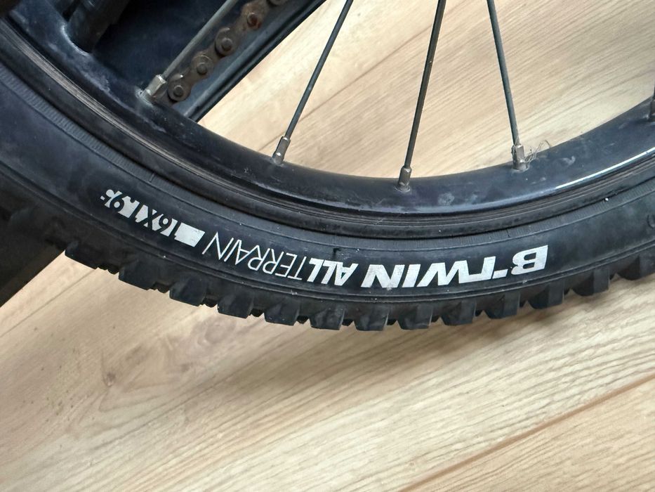 Rower dziecięcy Btwin Discover 100 16" (Decathlon)