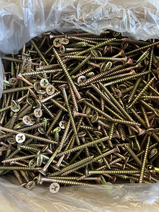 Wkręty hartowane do drewna Rozmiary