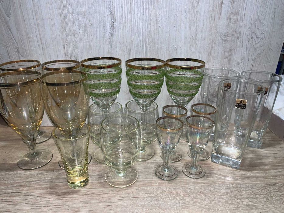 Рюмка Бокал Хрусталь Стопка набор посуда