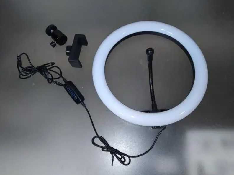 Кільцева Лампа + штатив 210см + тримач для телефону 26,30,33 Кольцевая
