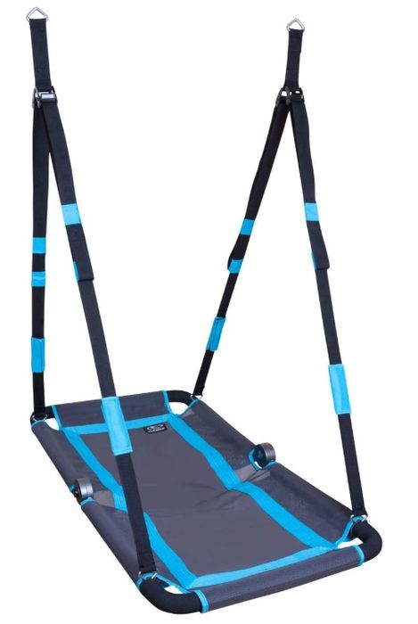 Hudora Hollywood Nest Swing Square Huśtawka Antracyt / Turkus