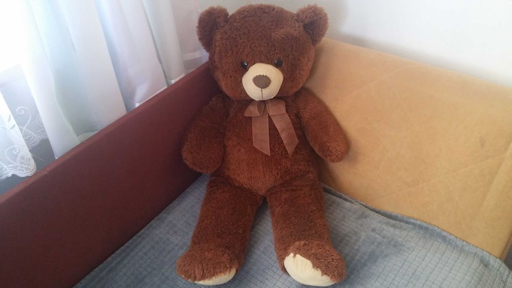 duży zadbany miś XXL przytulanka 80 cm