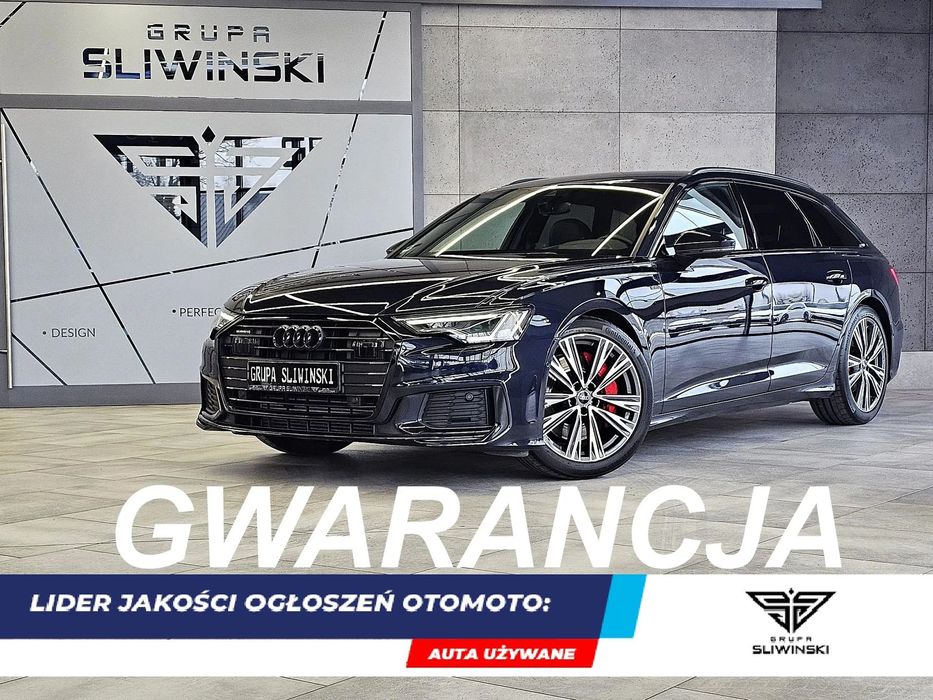 Audi A6 Avant 55TFSI 340PS Gwarancja Producent 2xS-Line Head-Up Pamięć Virtual FV23%