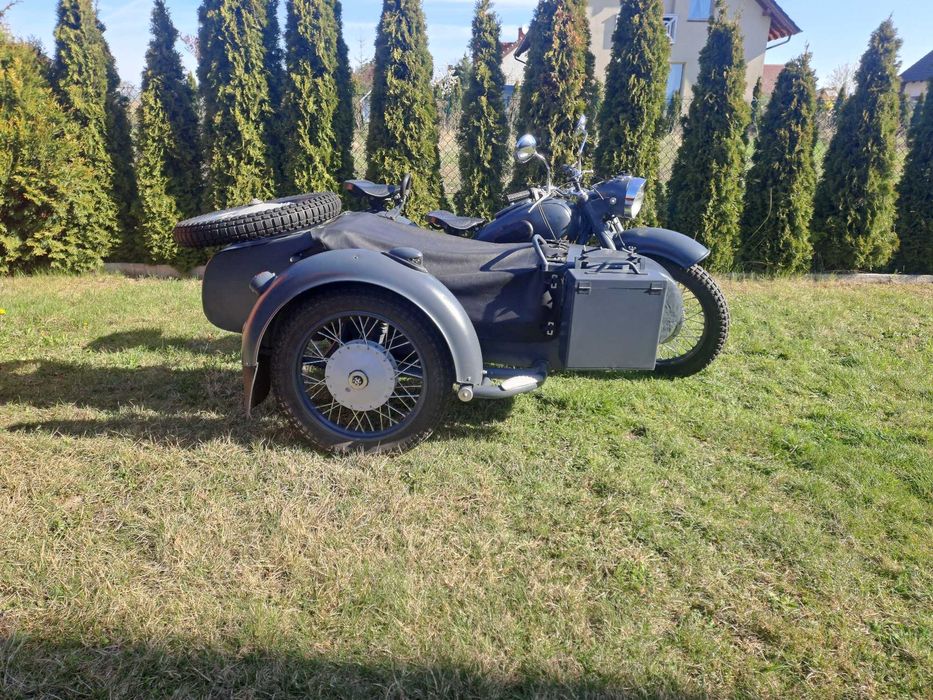 K 750 po restauracji z koszem bocznym