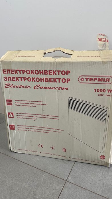 Електро конвектор «Термія», 1000 Вт