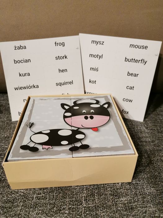 Układanka dla najmłodszych zwierzątka Epideixis