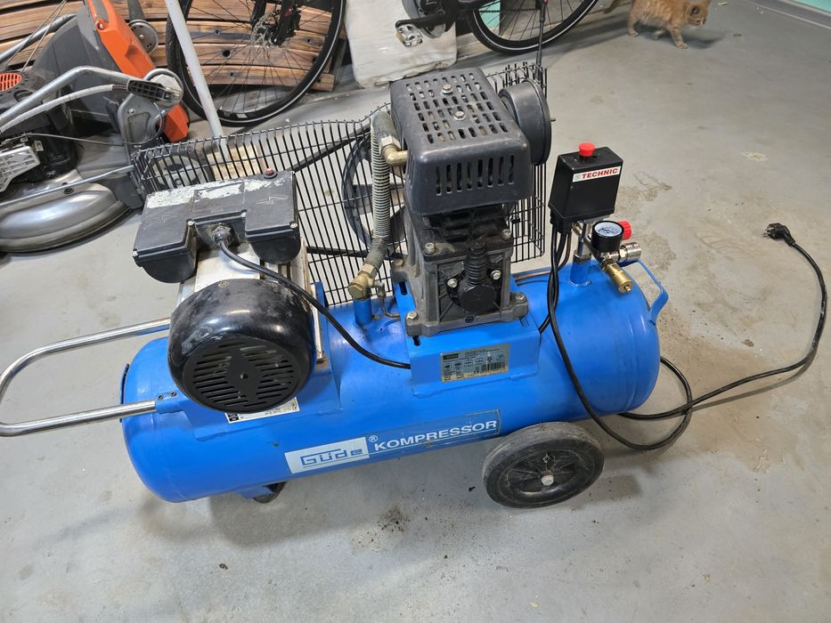 Kompresor Güde 410/10/50 50L 2,2kW 10 bar – sprawny