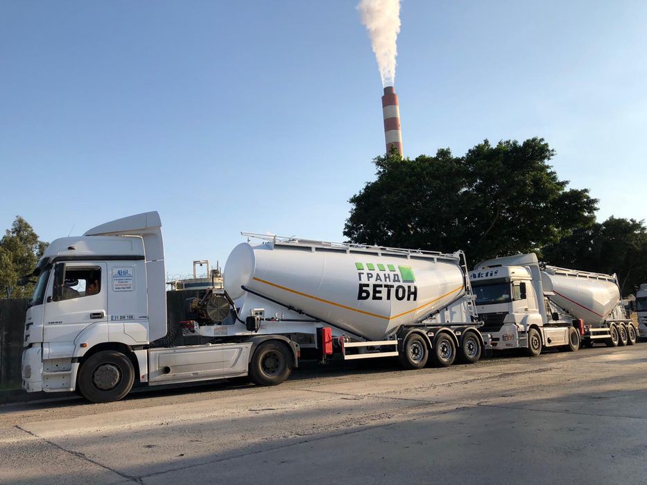 НОВІ НАПІВПРИЧЕПИ-ЦЕМЕНТОВОЗИ 23–35 м³ SAF WABCO