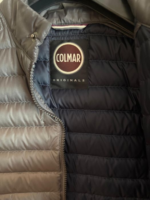 Blusao Colmar de penas cinzento