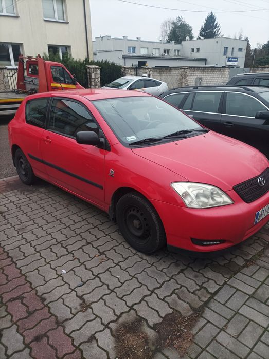Toyota Corolla 2003 r. gas-benzyna
