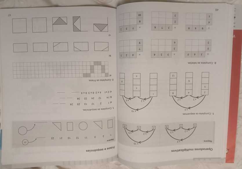 Trampolim 2 . Caderno de Atividades Matemática 2º ano