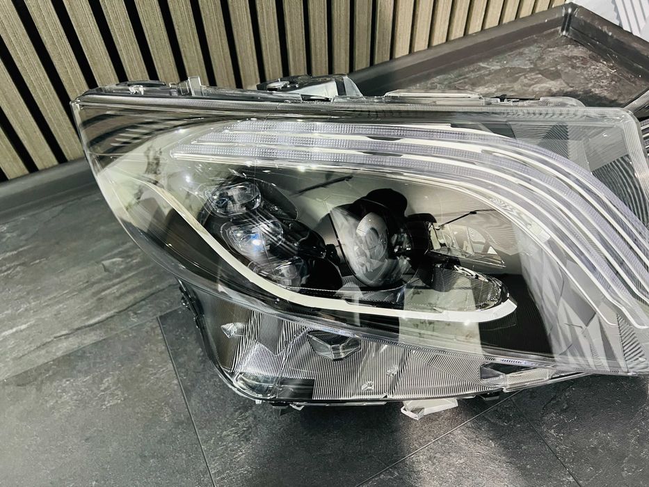 лед фары на вито 447 Mercedes vito w447 LED оптика