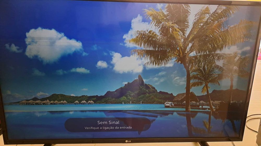 Televisão LG modelo 43UH603V