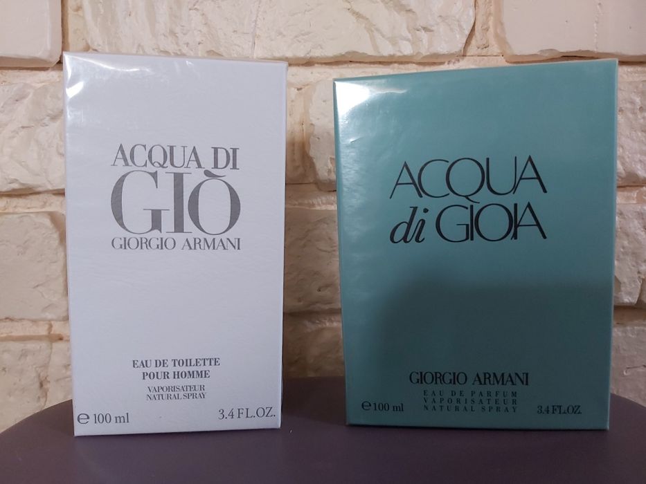 Giorgio Armani Acqua di Gio 100 мл/Acqua di Gioia 100 мл