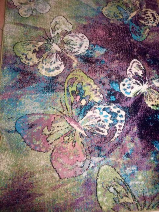 Dywan 133-180 motyle motylki dla dziewczynki