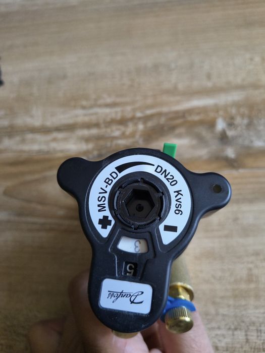 Ręczny zawór równoważący Danfoss LENO MSV-BD