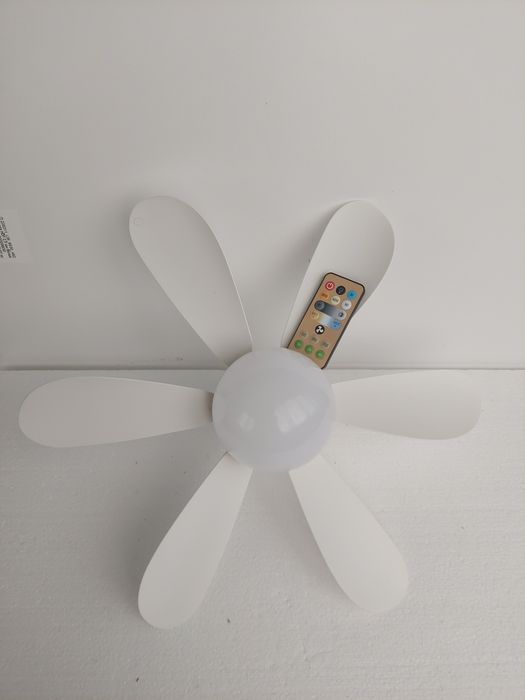 Вентилятор лампа 42см 30Вт LED стельовий люстра светильник потолочный