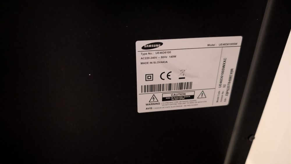 Tv Samsung  preta