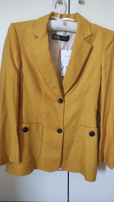 Blazer Zara 100% linho
