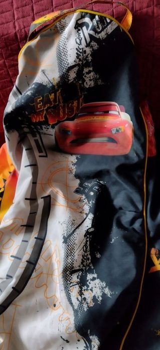 Worek sako do pokoju dziecięcego z motywem Zygzak McQueen