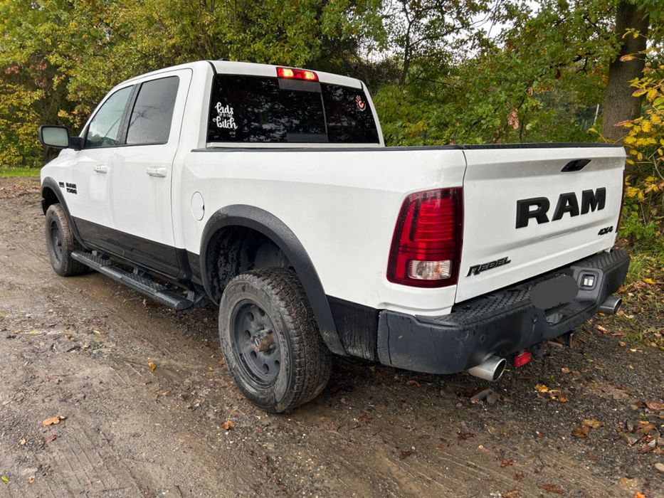 Dodge Ram 5,7l benzyna+LPG 400KM, wersja REBEL 4x4, automat, ciężarowy