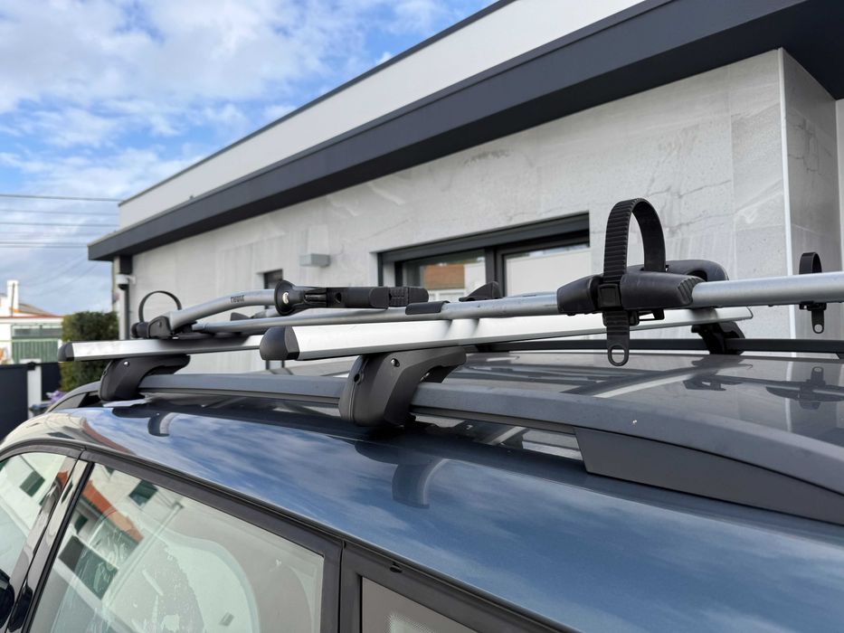 Barras tejadilho mais suporte bicicleta Thule