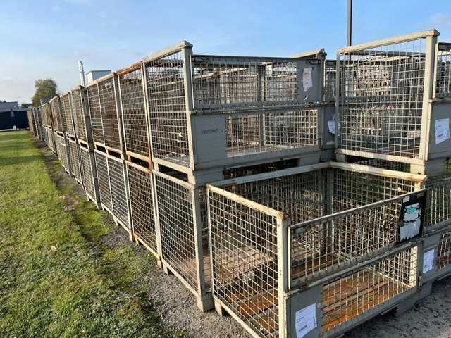 Pojemniki stalowe siatkowe – gitterboxy
