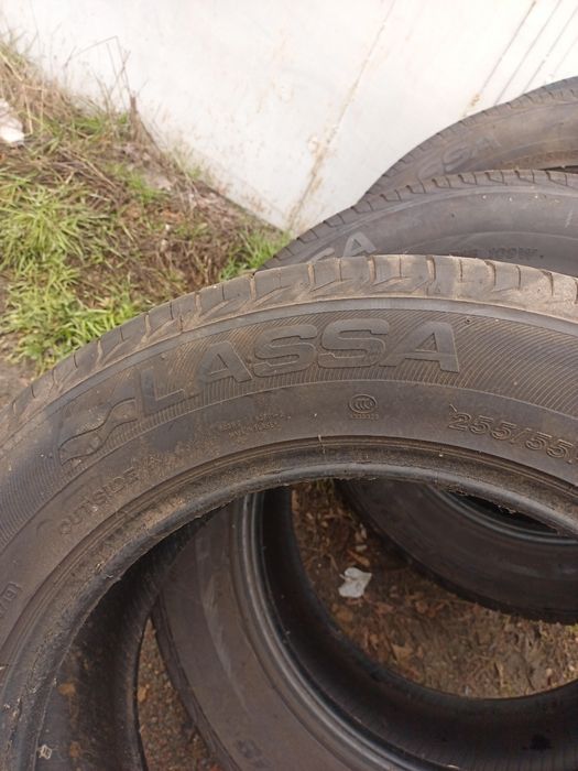 летняя резина 255/55/18 на дисках