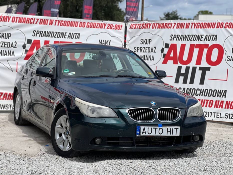 BMW E60 3.0LPG // Mocna // Komfortowa // Manual // Zamiana //13-16 Otwarte//