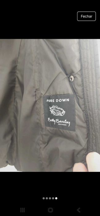 Casaco Betty Barclay Outdoor  | Enchimento natural | Tamanho M