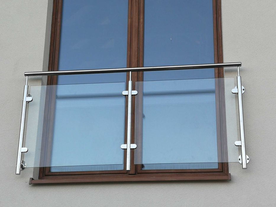 Balustrady szklane