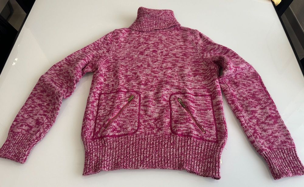 Camisola Rosa Quentinha M/L Nova