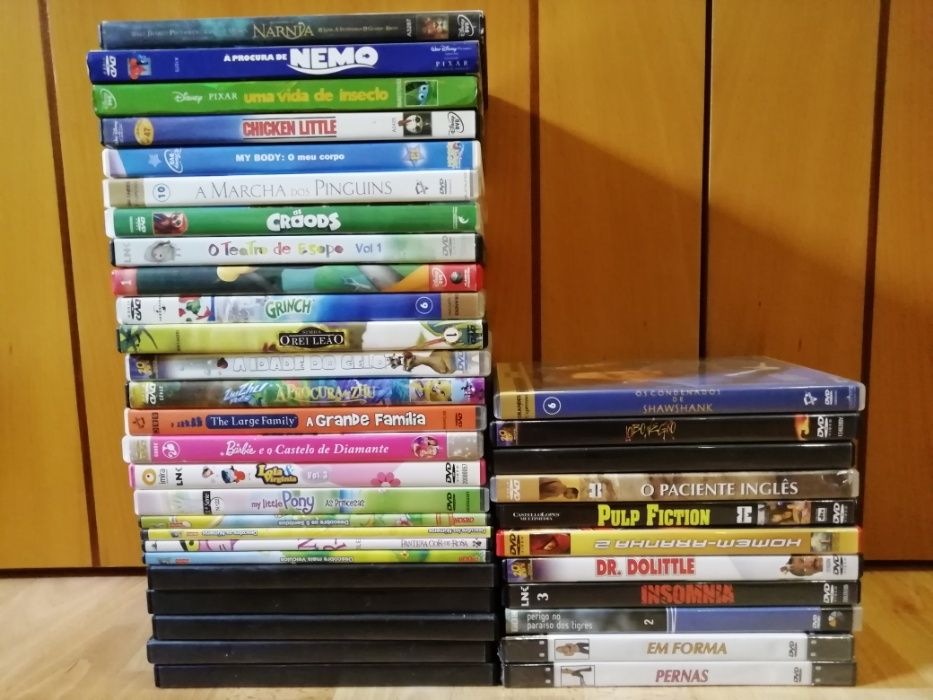 46 filmes em DVD