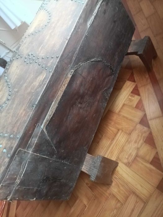 Arca couro vintage