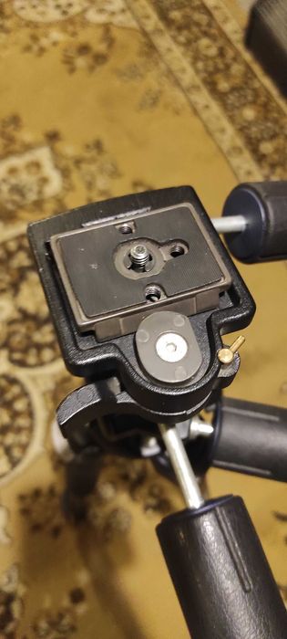 Manfrotto 141RC + 055PROB - statyw fotograficzny, kompletny, sprawny 100%, super stan